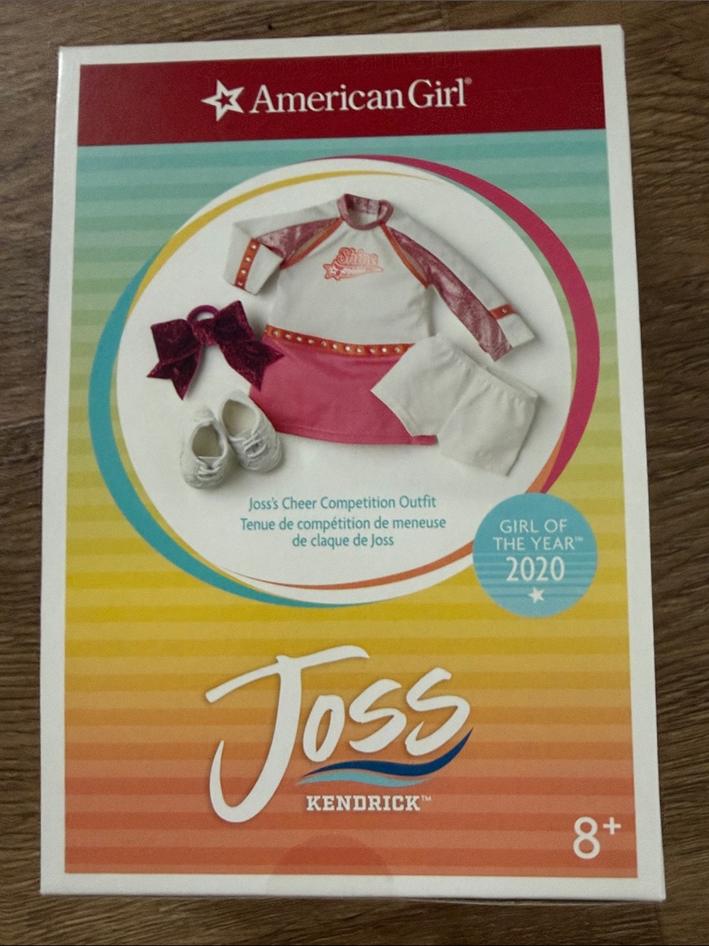American Girl Joss Cheer Competition outfit